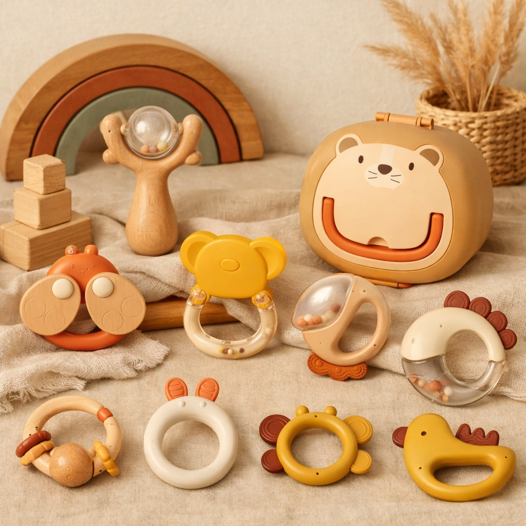 Montessori Sensory
Teething Ring -