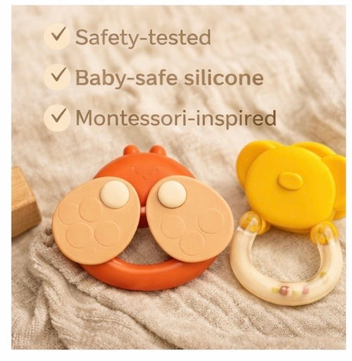 Montessori Sensory
Teething Ring -