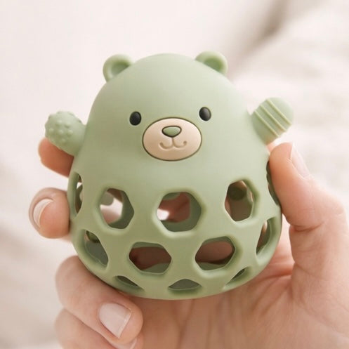 Little Bear – Silicone Sensory Teether Ball