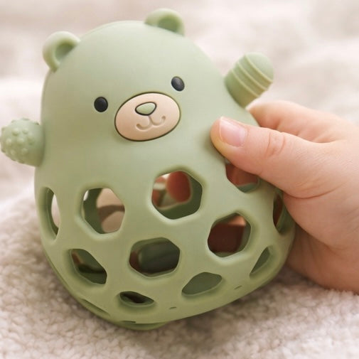 Little Bear – Silicone Sensory Teether Ball