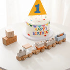 Wooden Number Train – Montessori Toy