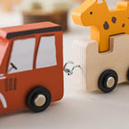 Wooden Number Train – Montessori Toy