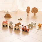 Wooden Number Train – Montessori Toy